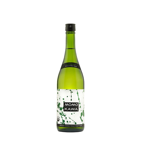 Momokawa Organic Junmai Ginjo Sake 750mL