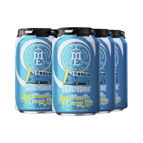 Mother Earth Cali Creamin' Vanilla Cream Ale Beer 6pk 12oz Cans
