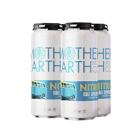 Mother Earth Nitro Cali Creamin Vanilla Cream Ale Beer 4pk 16oz Cans