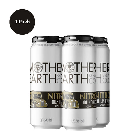 Mother Earth Nitro Milk Truck Milk Stout Beer 4pk 16 fl oz Can