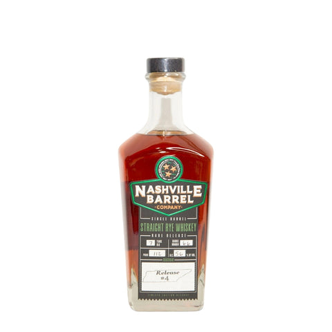 Nashville Barrel Straight Rye Whiskey 750mL