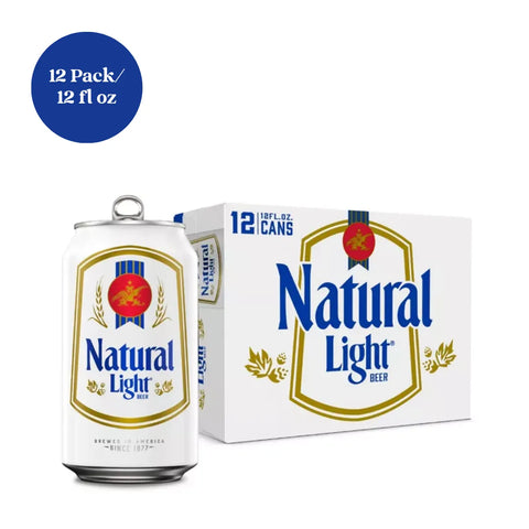 Natural Light Beer 12pk 12 fl oz
