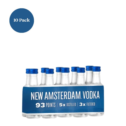 New Amsterdam Vodka 10pk 50mL