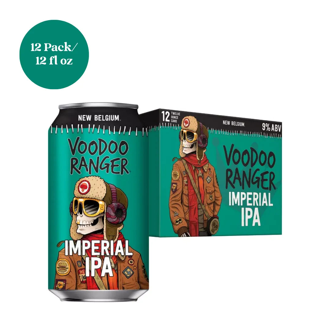 New Belgium Voodoo Ranger Imperial IPA Beer 12pk 12 fl oz Cans – MMWL