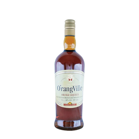 O’Rangeville Orange Liqueur w/ X.O. Brandy & Molasses Alc 1L