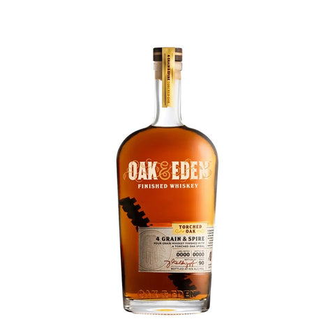 Oak & Eden Torched Oak 4 Grain & Spire Whiskey 750mL