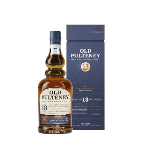 Old Pulteney 18 yr Single Malt Scotch Whisky 750mL