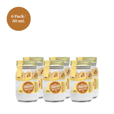 Ole Smoky Moonshine Mini Banana Pudding Cream Moonshine 6pk 50mL