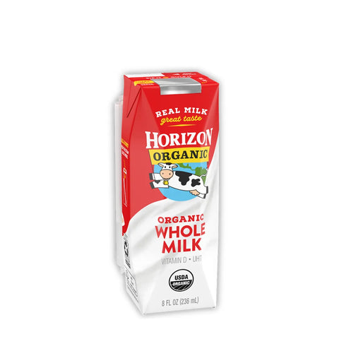 Organic Whole Milk 8 fl oz