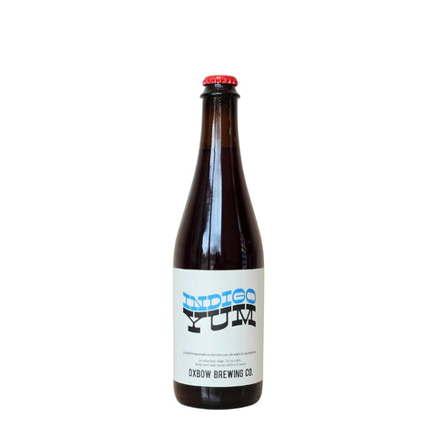 Oxbow Brewing Co. Indigo Yum Sour Ale Beer 500mL