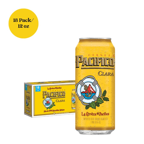 Pacifico Clara Lager Beer 18pk 12 fl oz