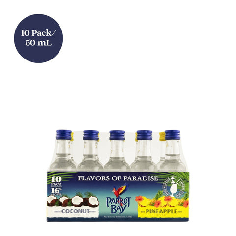 Parrot Bay Mix Pack Shots 10pk 50mL