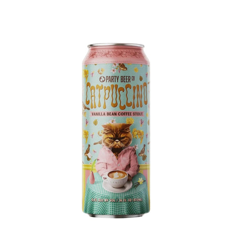 Party Beer Co Catpuccino Stout 16 fl oz