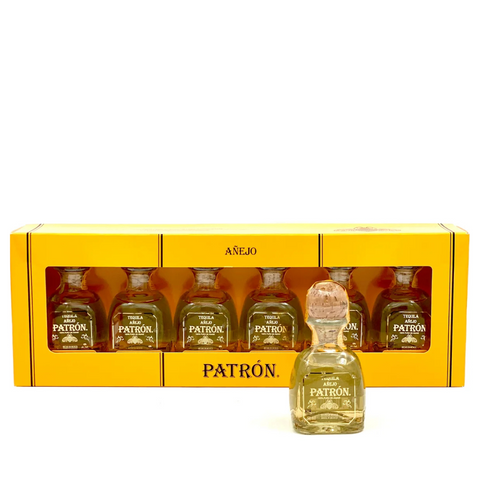 Patron Añejo Tequila 6pk 50mL