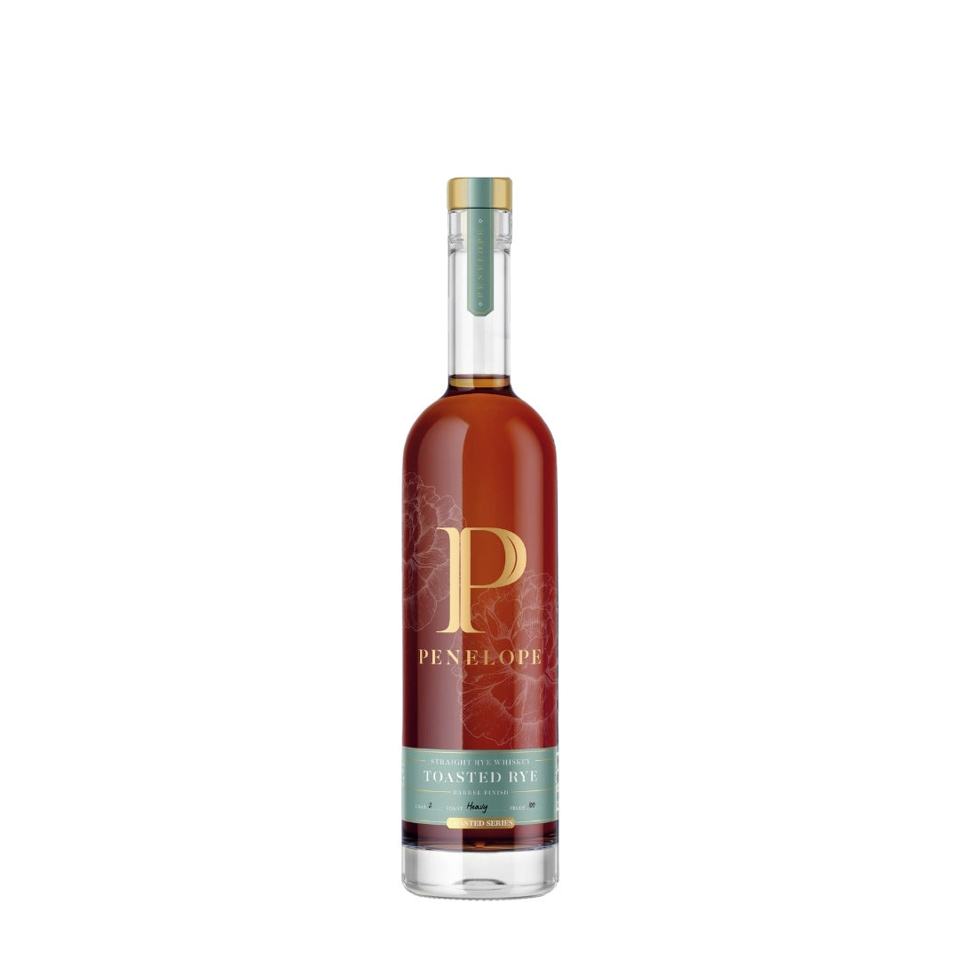 Penelope Bourbon Toasted Barrel Finish Straight Rye Whiskey 750mL