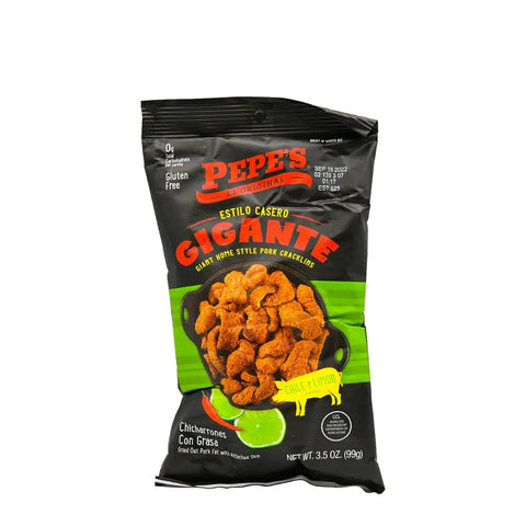 Pepe’s Estilo Casero Chicharrones Habanero 3.25 oz