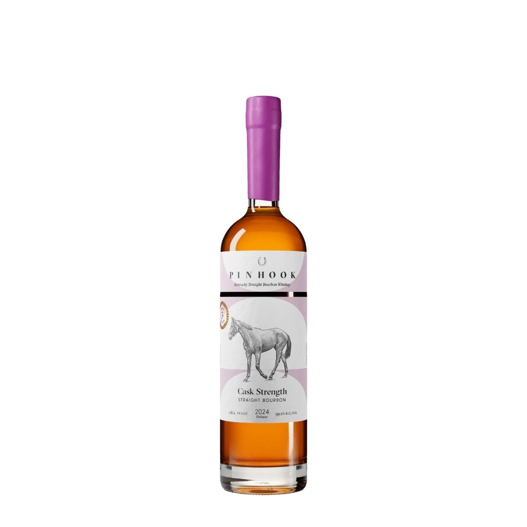 Pinhook 2024 5 yr Cask Strength Straight Bourbon 118.2 PF 750mL