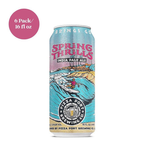 Pizza Port Brewing Spring Thrills IPA 6pk 16 fl oz Cans