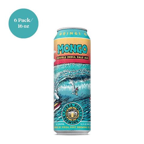 Pizza Port Brewing Mongo Double IPA 6pk 16 fl oz Cans