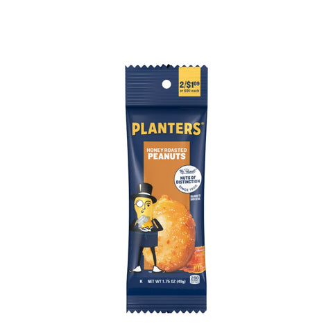 Planters Honey Roasted Peanuts 1.75 oz