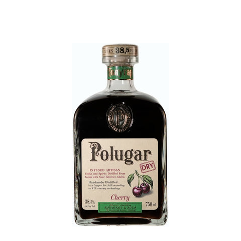 Polugar Dry Cherry Infused Vodka 750mL