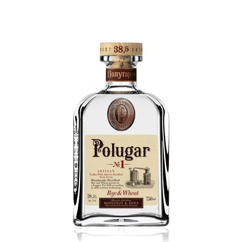 Polugar Rye & Wheat Vodka 750mL