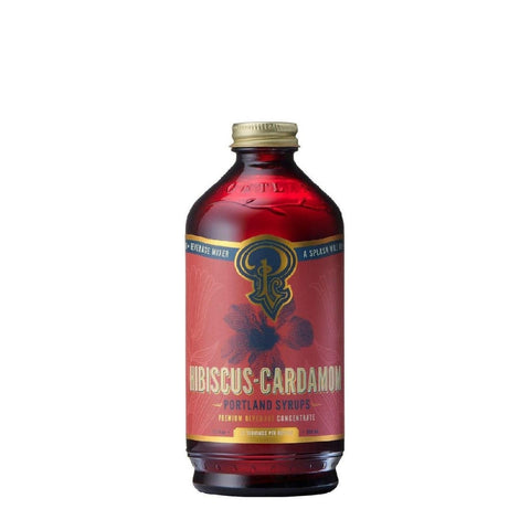 Portland Syrups Hibiscus Cardamom Mixers 12 fl oz