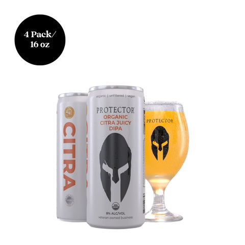 Protector Organic Citra Juicy DIPA 4pk 16 fl oz