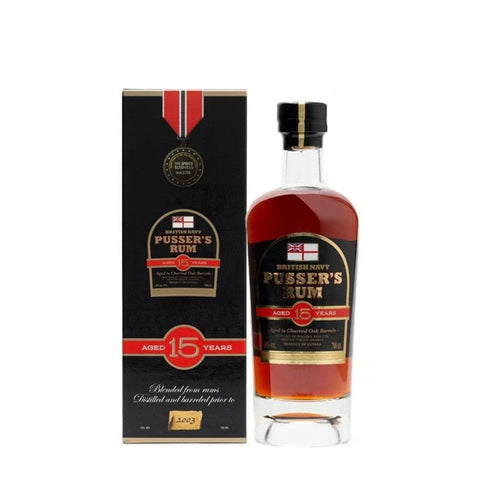 Pusser’s British Navy 15yr Rum 750mL