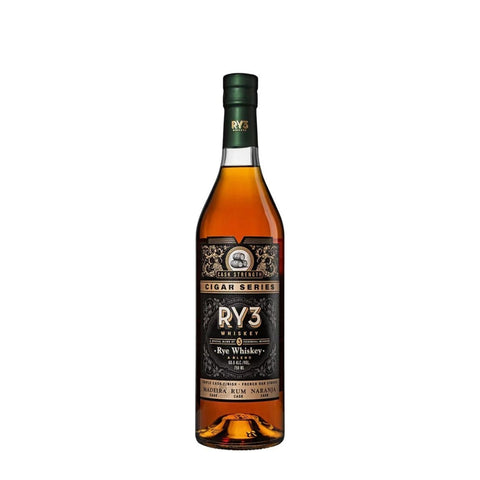 RY3 Cigar Series Blended Triple Cask Finish Rye Whiskey 750mL