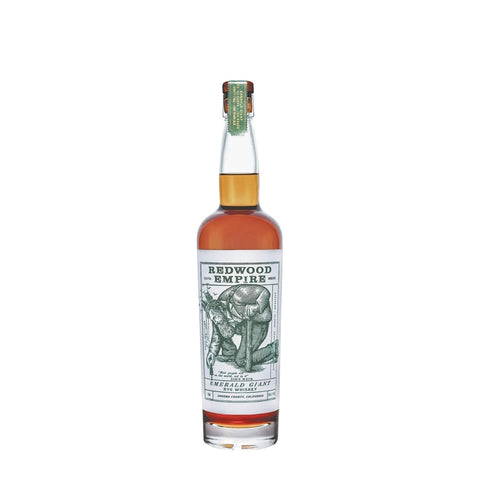 Redwood Emerald Giant Rye Whiskey 750mL