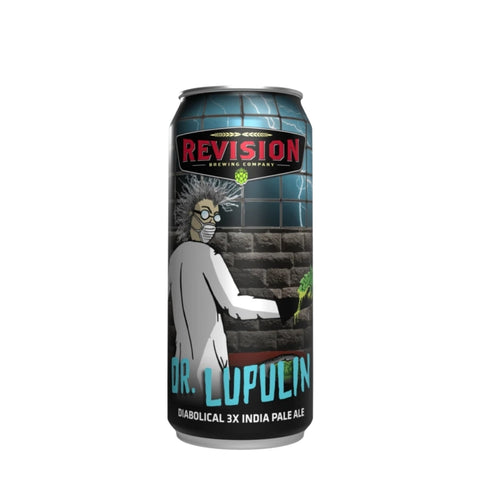 Revision Brewing Dr Lupulin IPA Beer 19.2 fl oz