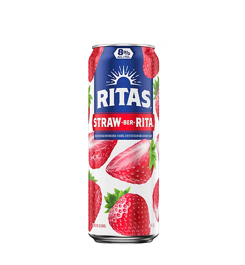 Rita’s Lime Straw-Ber-Rita Margarita with a Twist Beer 25 fl oz