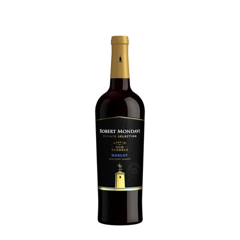 Robert Mondavi Private Selection Rum Barrel Merlot 750mL