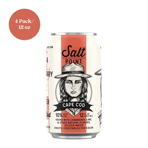 Salt Point Cape Cod RTD Cocktail 4pk 12 fl oz cans