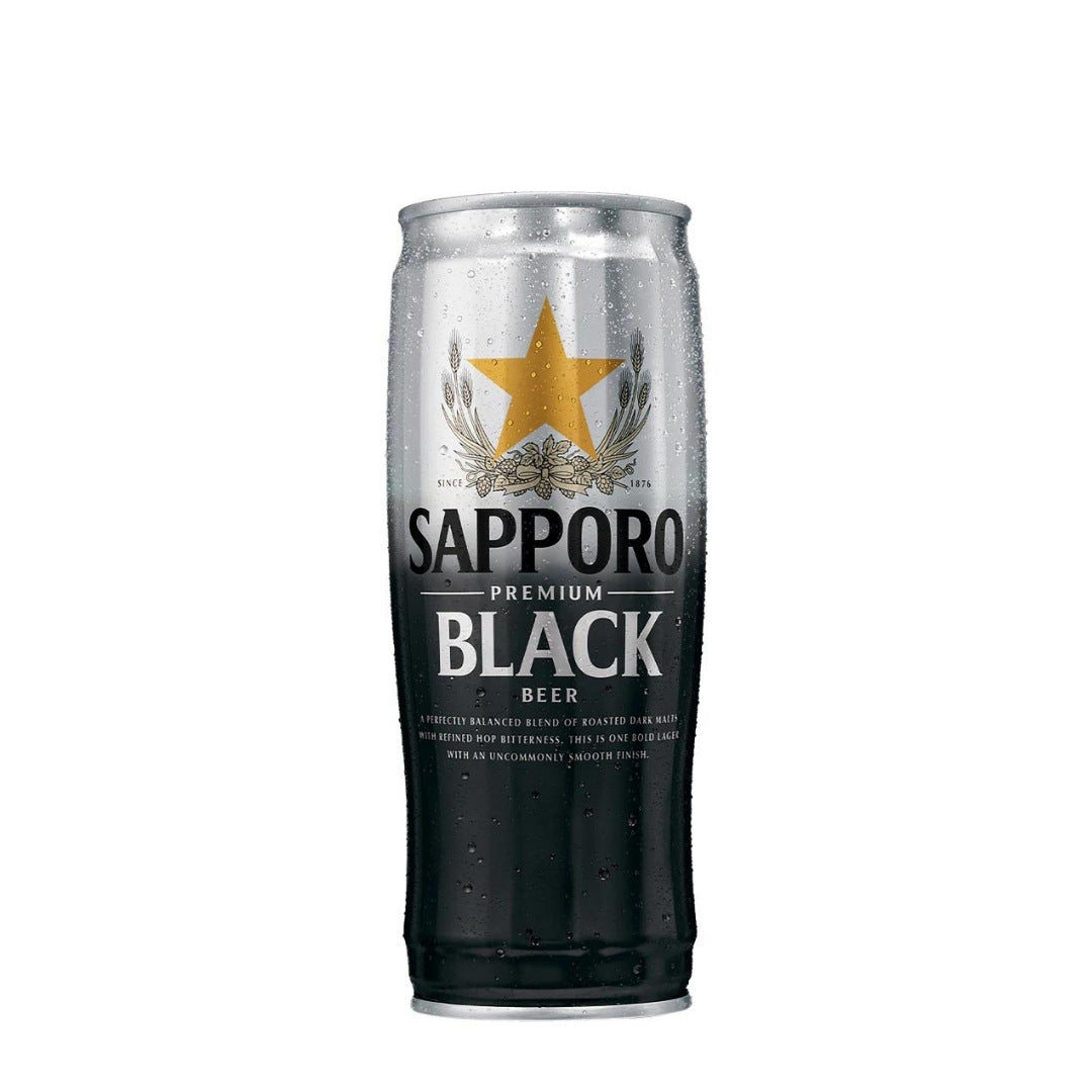 Sapporo Premium Black Beer 22 fl oz Cans