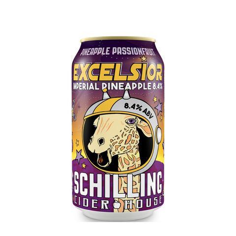 Schilling Cider House Excelsior Imperial Pineapple Cider 6pk 12 fl oz Can