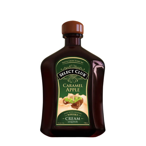 Select Club Caramel Apple Canadian Whisky & Cream Liqueur 750mL