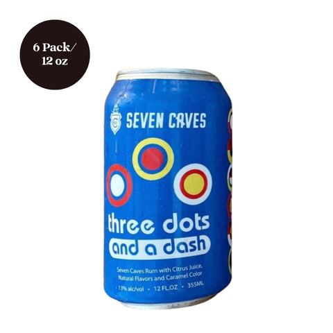 Seven Caves Three Dots and a Dash RTD Cocktail 6pk 12 fl oz