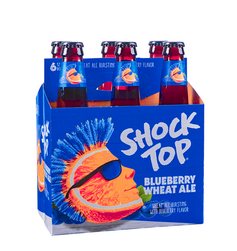 Shock Top Blueberry Wheat Ale Beer 6pk 12 fl oz
