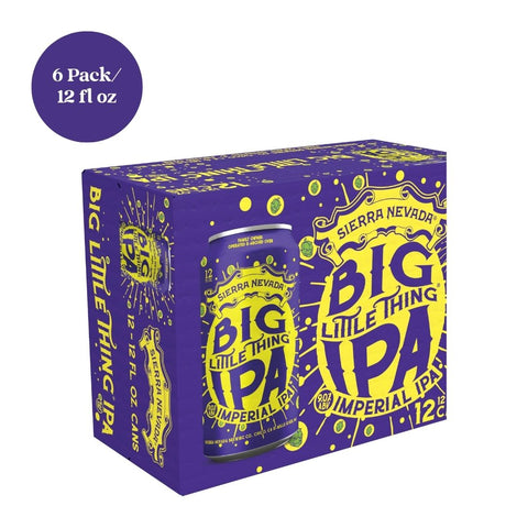 Sierra Nevada Big Little Thing Imperial IPA Beer 6pk 12 fl oz Cans