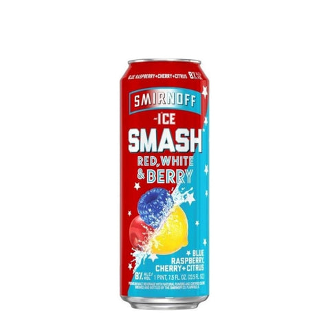 Smirnoff Ice Smash Red White & Berry Malt Beverage 23.5 fl oz