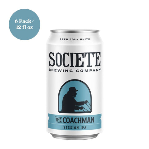 Societe Brewing Company The Coachman Session IPA Beer 6pk 12 fl oz Cans