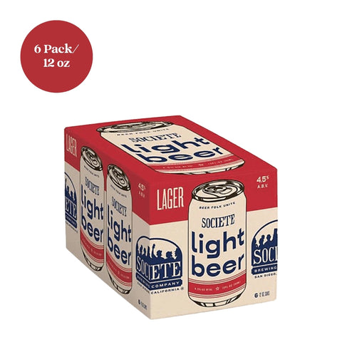 Societe Light Beer 6pk 12 fl oz