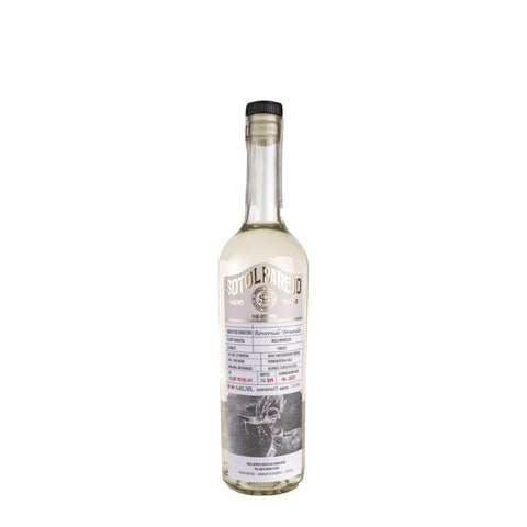 Sotol Parejo Bienvenido Fernandez Wild Wheeleri Sotol 49.40% Alc 750mL
