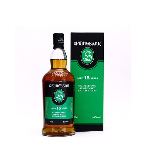 Springbank 15 Yr Single Malt Scotch Whisky 92 PF 750mL