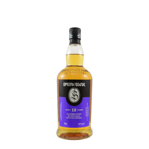 Springbank 18 Yr Single Malt Scotch Whisky 92PF 700mL