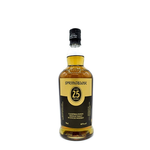 Springbank 25 Years Old Campbeltown Single Malt Scotch Whisky 92 PF 700mL