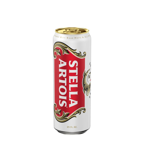 Stella Artois Beer 25 fl oz Can