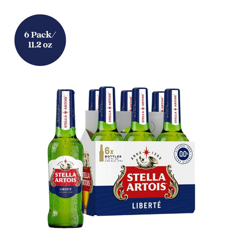 Stella Artois Liberte 0.0Alc Non-alcoholic Beer 6pk 11.2fl oz Bottles